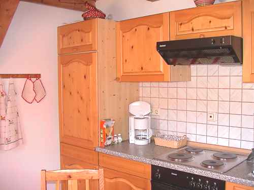 Kche in einer unserer Ferienwohnungen